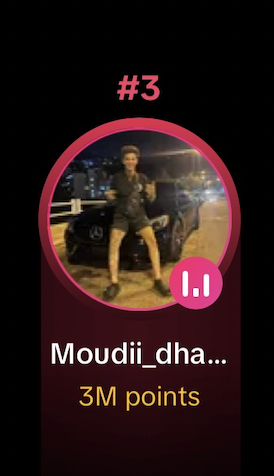 Moudi Dhainy #3 — 3M points